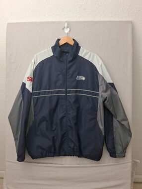 Seattle Seahawks Lightweight Full Zip Jacket : Size XL